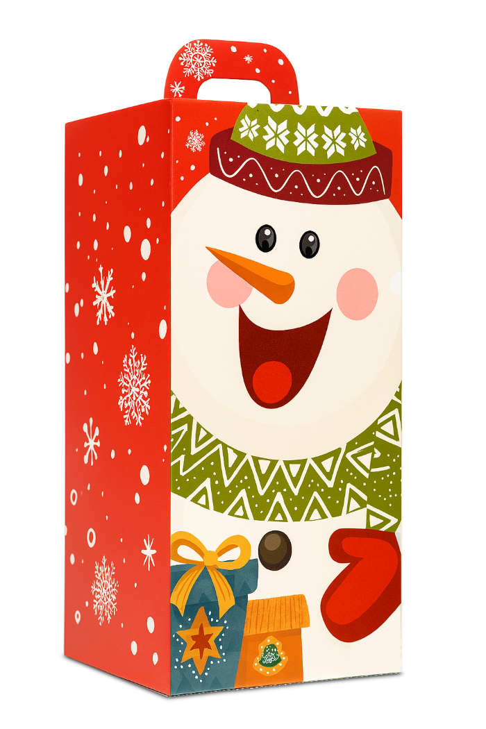 Новорічний подарунок NEW 2026 "Сюрприз від Сніговика" 460 грам ТМ Майстерня подарунків